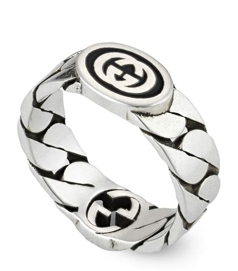 gucci ring interlocking g|gucci ghost ring price.